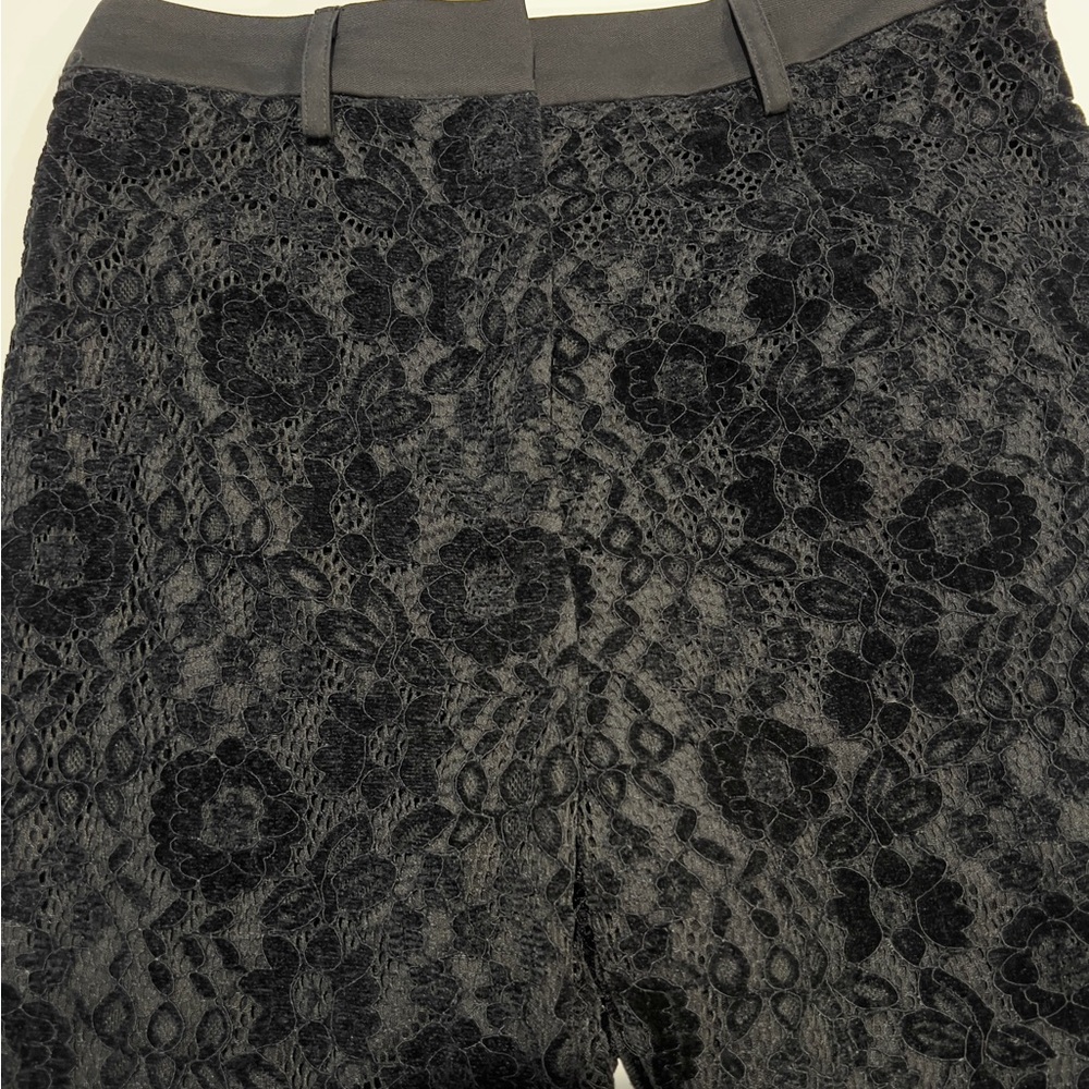 Elegant Black Lace Pants